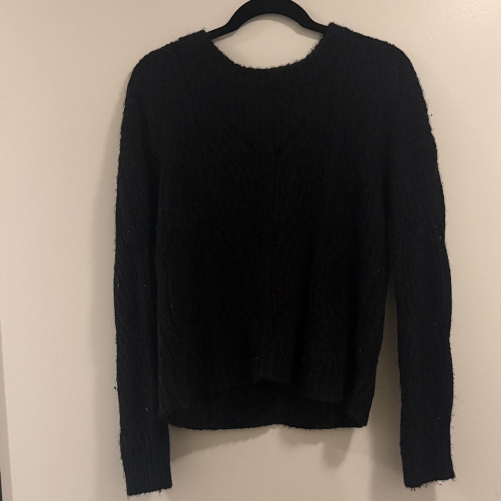 Madewell Black Knit Sweater